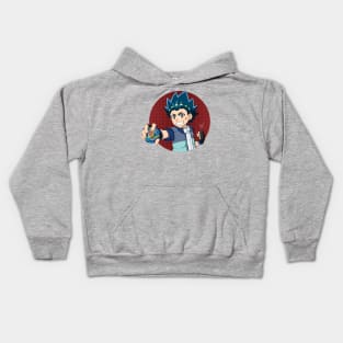 Valt Aoi from Beyblade Burst Turbo Kids Hoodie